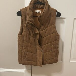 Brown vest size small